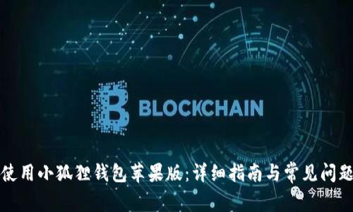 如何使用小狐狸钱包苹果版：详细指南与常见问题解答