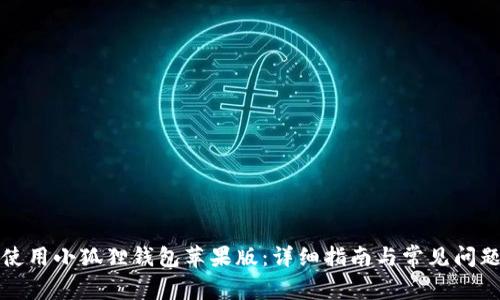 如何使用小狐狸钱包苹果版：详细指南与常见问题解答